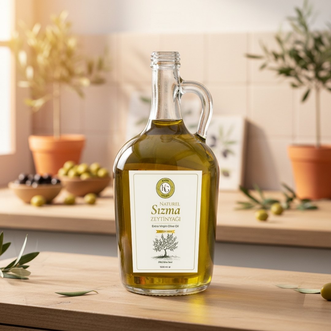 1500 ml. Naturel Sızma Zeytinyağı