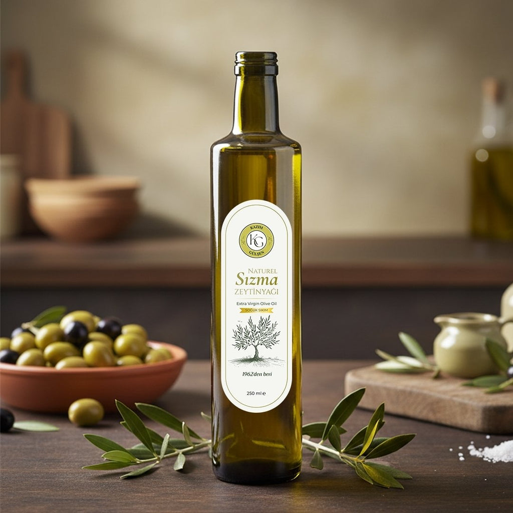 250 ml. Erken Hasat Soğuk Sıkım Zeytinyağı