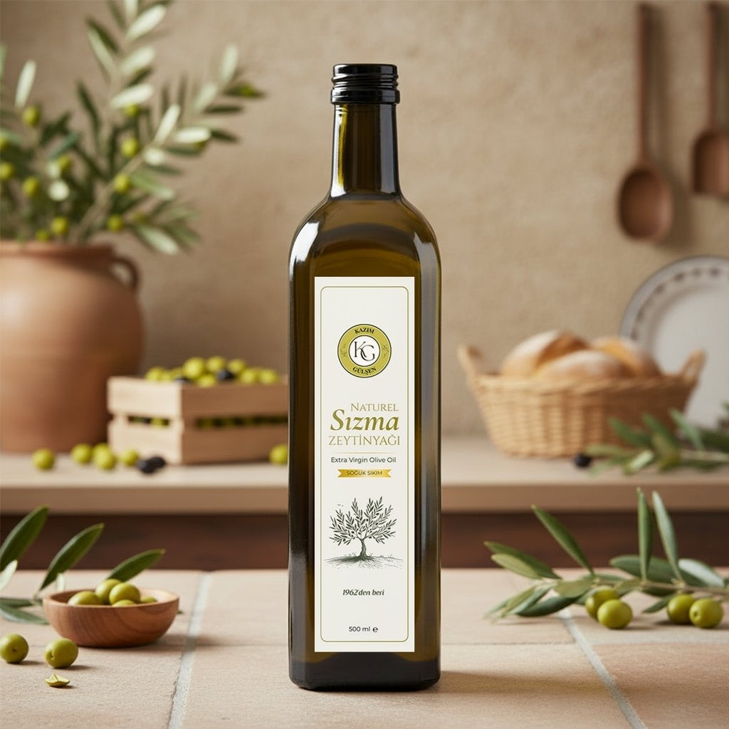 500 ml. Naturel Sızma Zeytinyağı