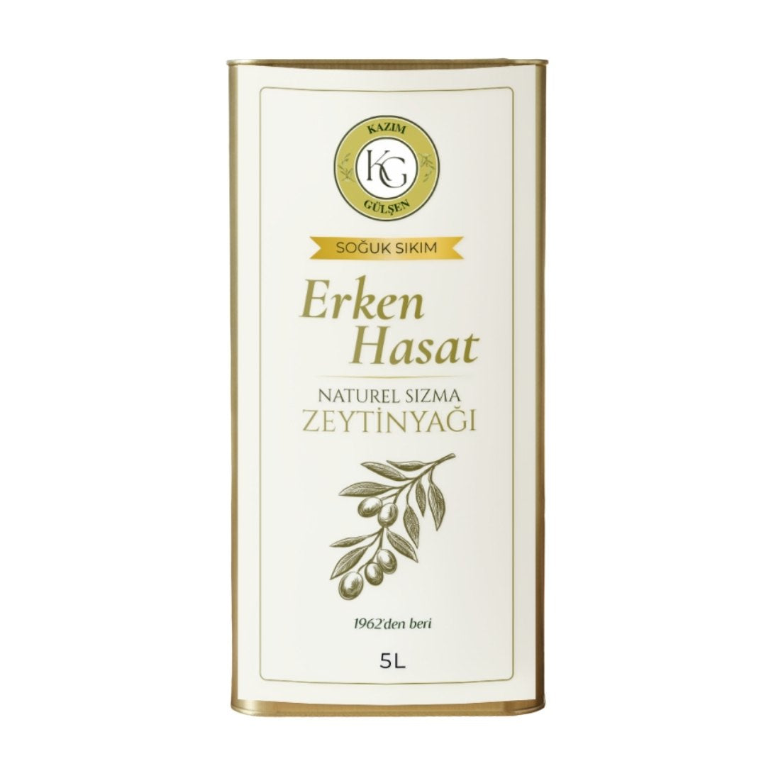 5L Erken Hasat Soğuk Sıkım Zeytinyağı