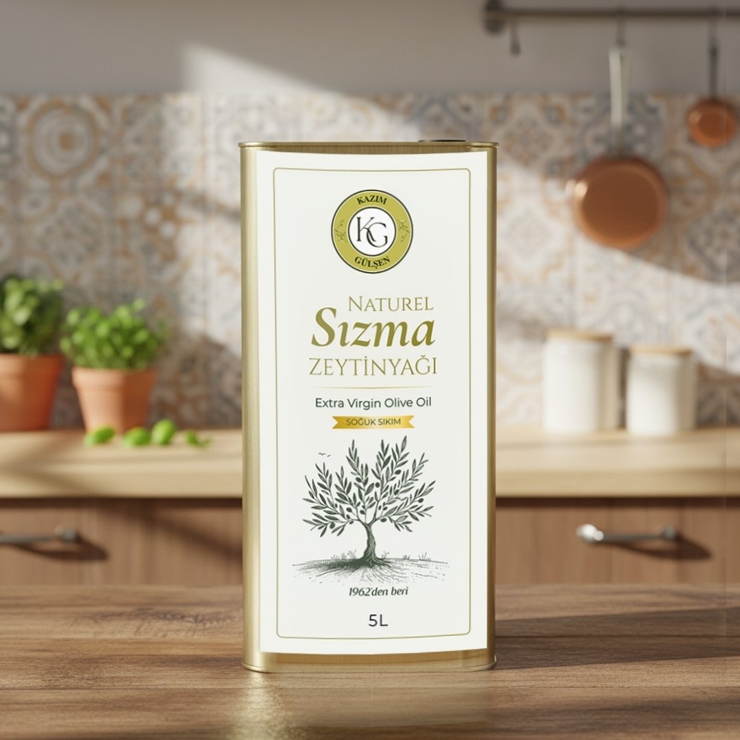 5L Naturel Sızma Zeytinyağı